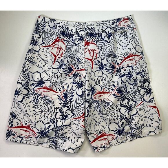 Columbia PFG Mens Sz 36 Fish Responsibly Tunafish Board Shorts‎ - Picture 2 of 5